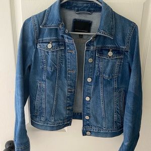 New Womens Banana Republic Denim Jacket xs petite